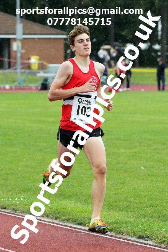 800 metres 61, NECAA Open Meeting, Morpeth, Sunday, March 23rd. David T. Hewitson/Sports for All Pics